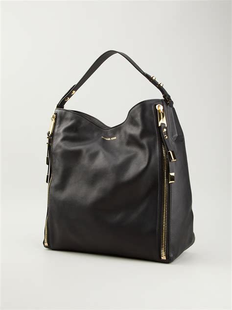 michael kors zipper shoulder bag